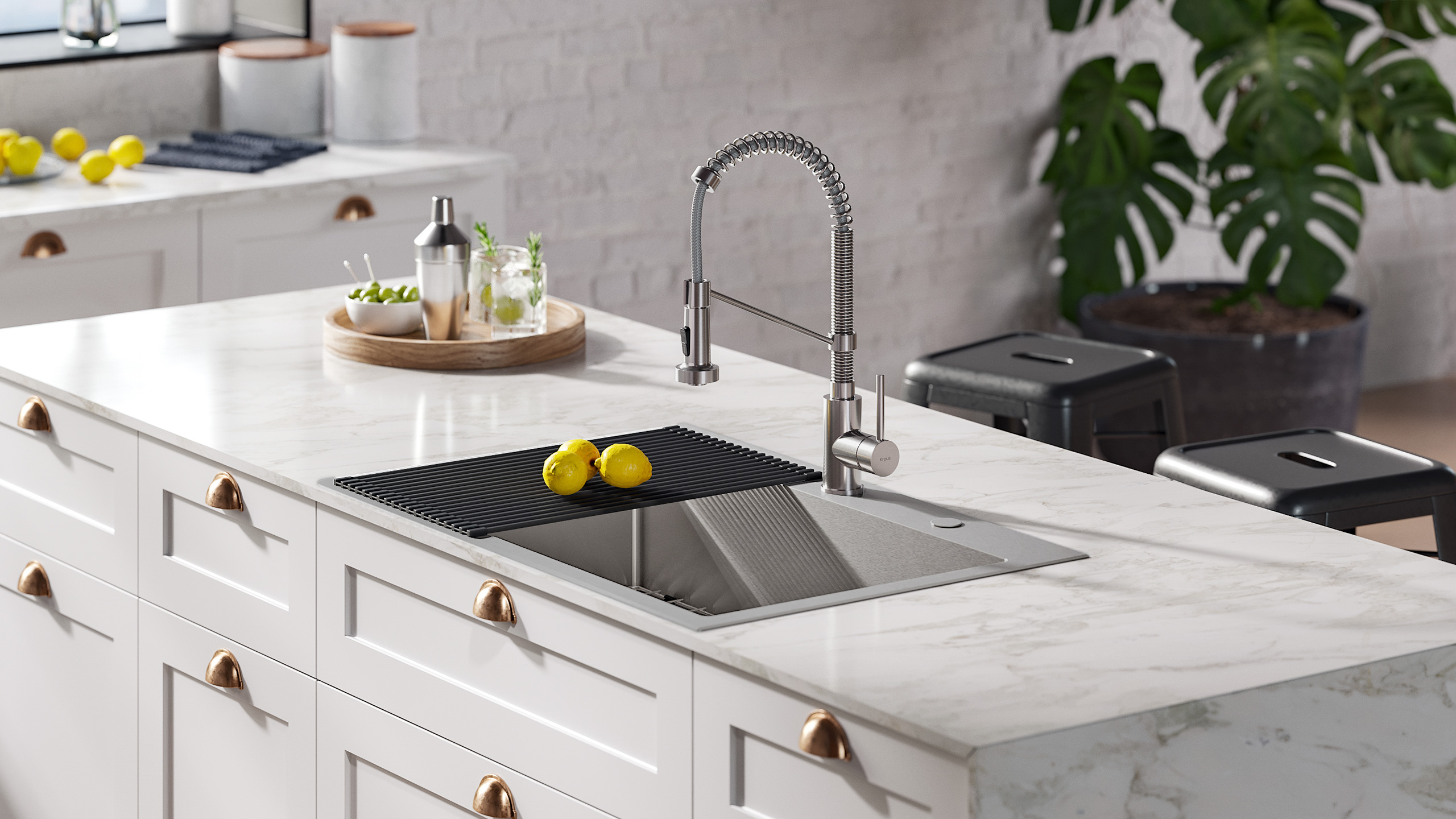 stainless steel drop in bathroom sink